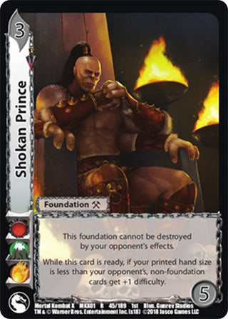 Shokan Prince (45) [MKX] - UniVersus Single