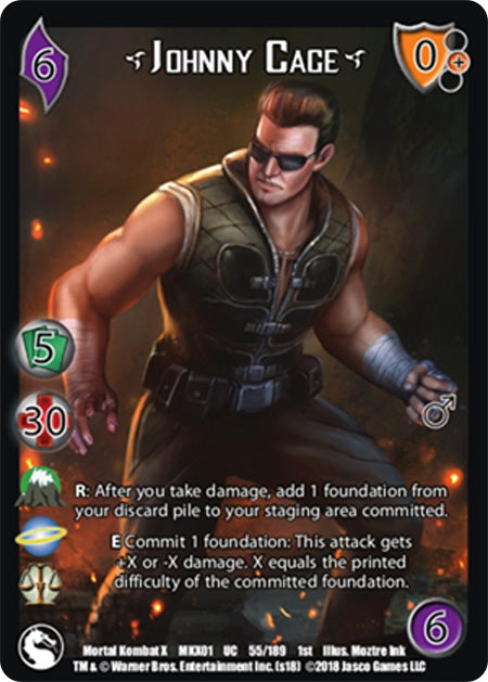Johnny Cage* (55) [MKX] - UniVersus Single
