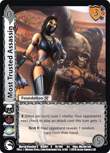 Most Trusted Assassin (70) [MKX] - UniVersus Single