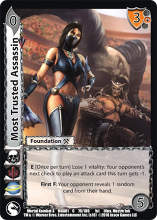 Most Trusted Assassin (70) [MKX] - UniVersus Single