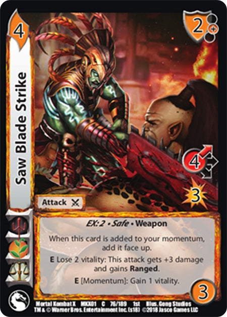 Saw Blade Strike (76) [MKX] - UniVersus Single