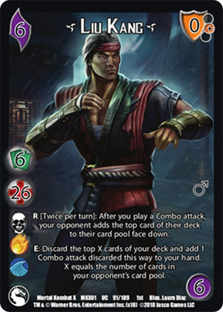 Liu Kang* (91) [MKX] - UniVersus Single
