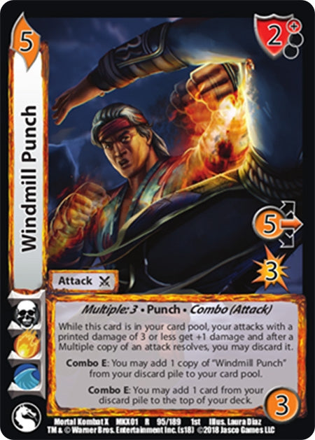 Windmill Punch (95) [MKX] - UniVersus Single
