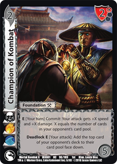 Champion of Kombat (96) [MKX] - UniVersus Single