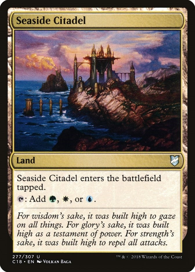 Seaside Citadel (277) [C18] - MTG Single