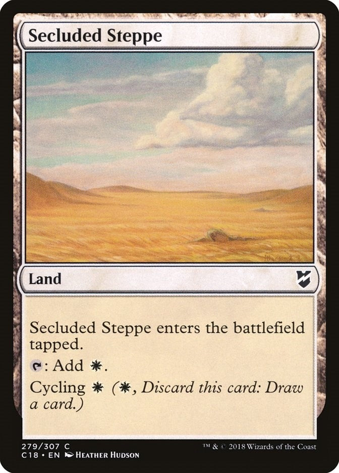 Secluded Steppe (279) [C18] - MTG Single