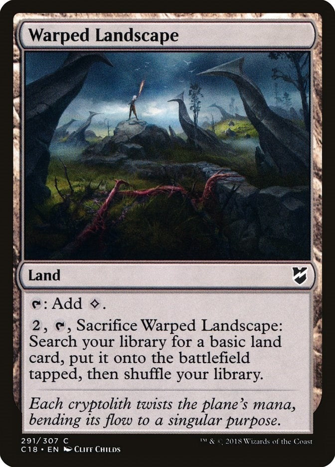 Warped Landscape (291) [C18] - MTG Single
