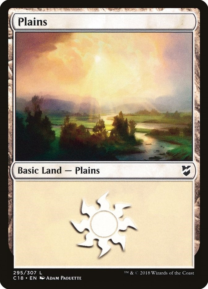 Plains (295) (295) [C18] - MTG Single