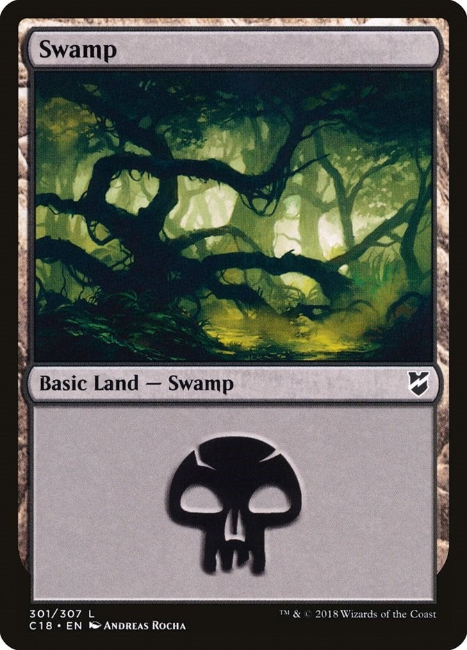 Swamp (301) (301) [C18] - MTG Single