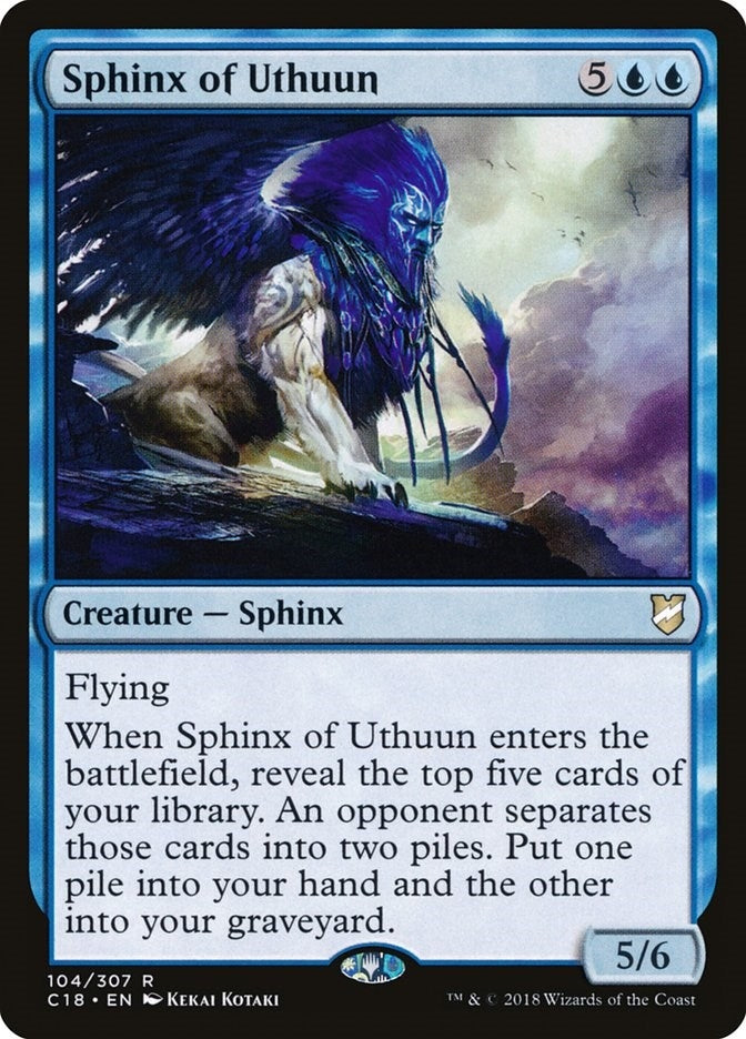 Sphinx of Uthuun (104) [C18] - MTG Single