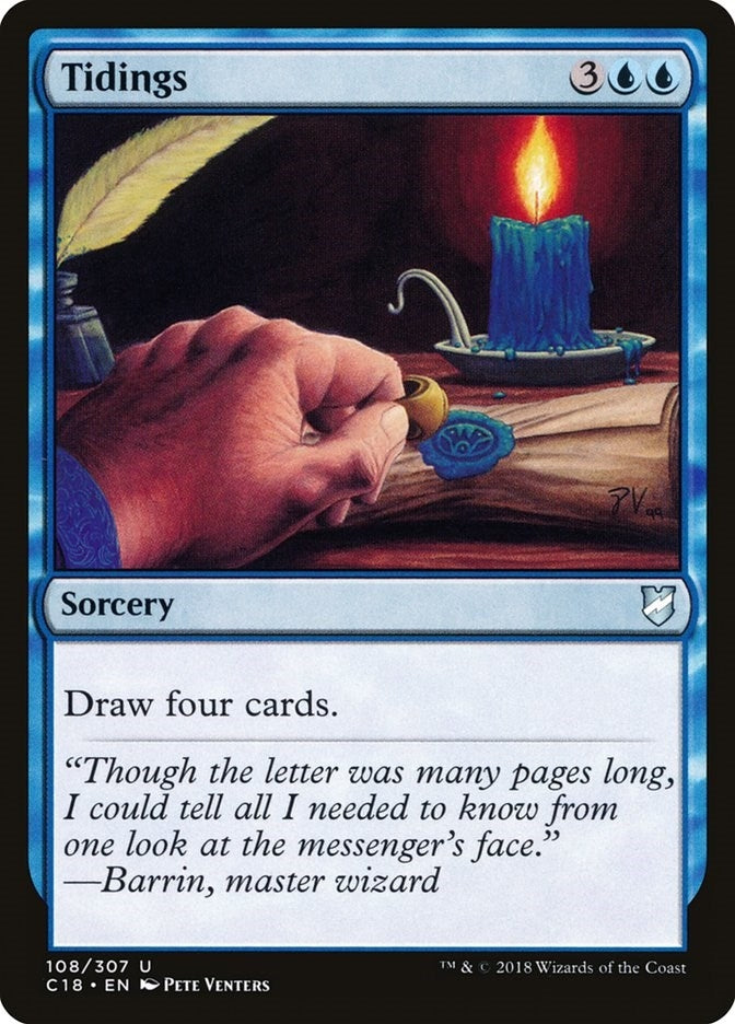 Tidings (108) [C18] - MTG Single