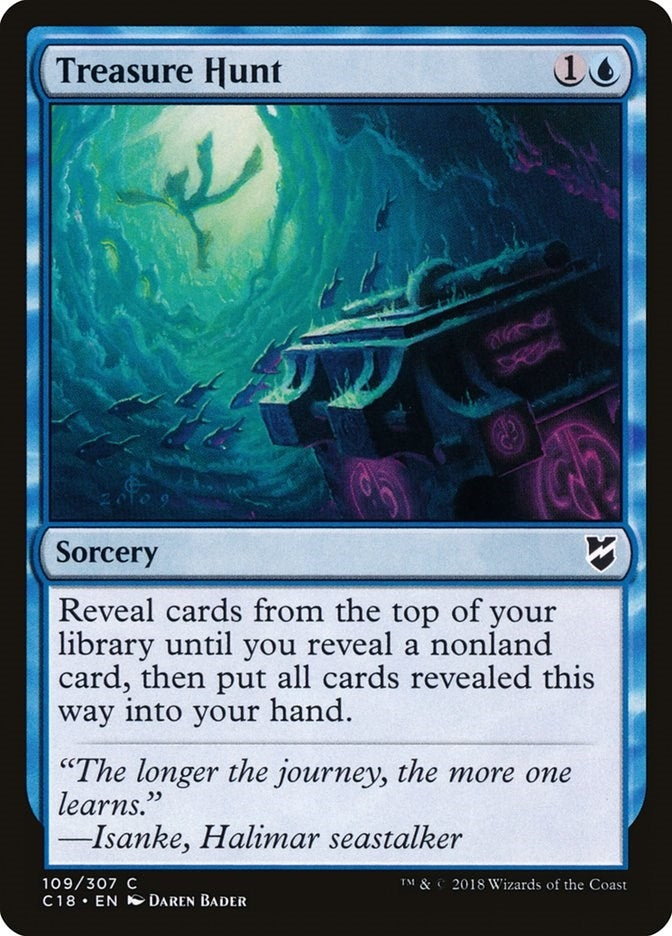 Treasure Hunt (109) [C18] - MTG Single