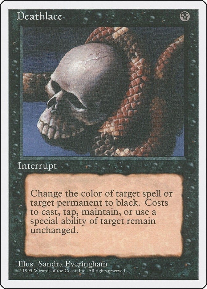 Deathlace [4ED] - MTG Single