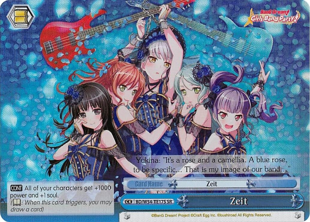 Zeit (SR) (5417) [BD/W54] - Weiss Schwarz Single