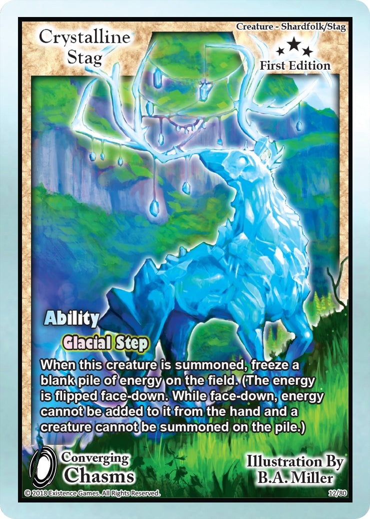 Crystalline Stag (12) [ECC] - Exodus TCG Single