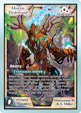 Mistrai Driftwood (18) [ECC] - Exodus TCG Single