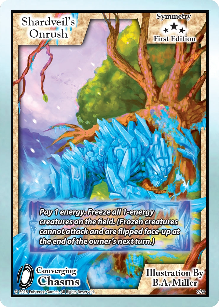 Shardveil’s Onrush (2) [ECC] - Exodus TCG Single
