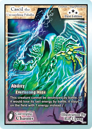 Cascil the Unvanishing Paladin (26) [ECC] - Exodus TCG Single