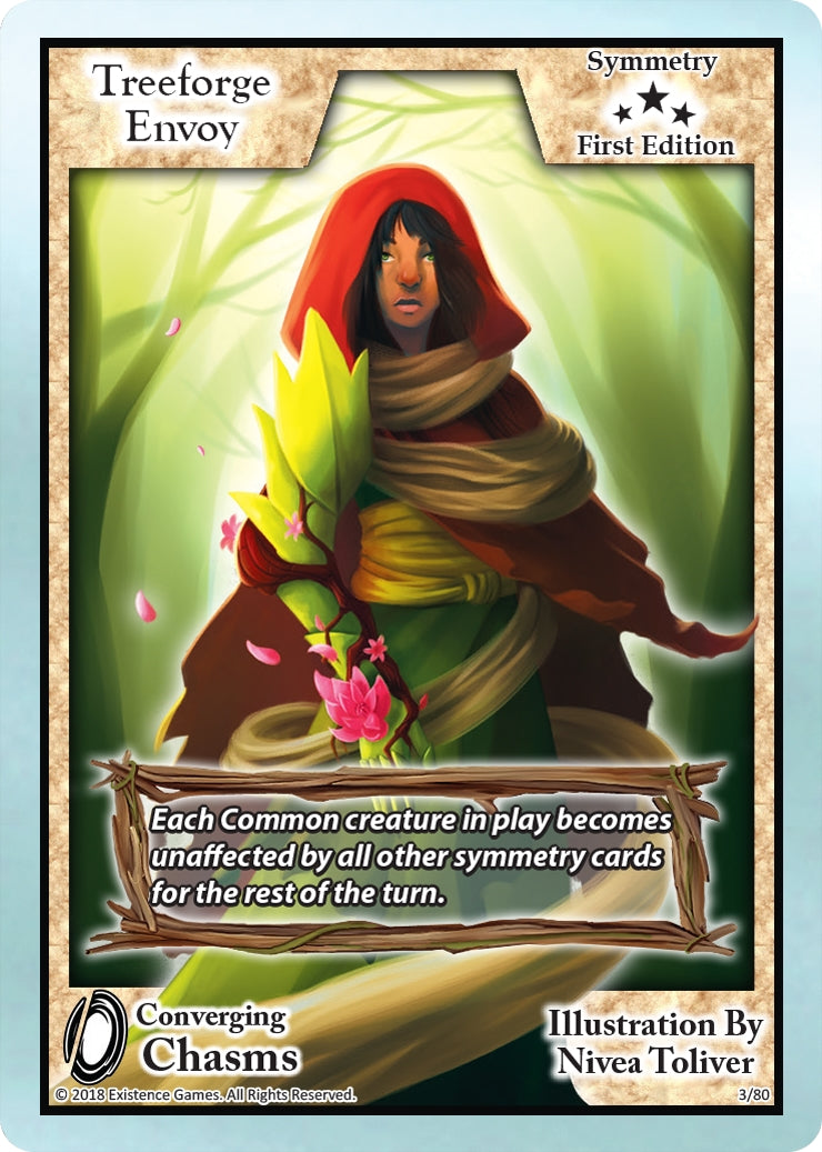 Treeforge Envoy (3) [ECC] - Exodus TCG Single