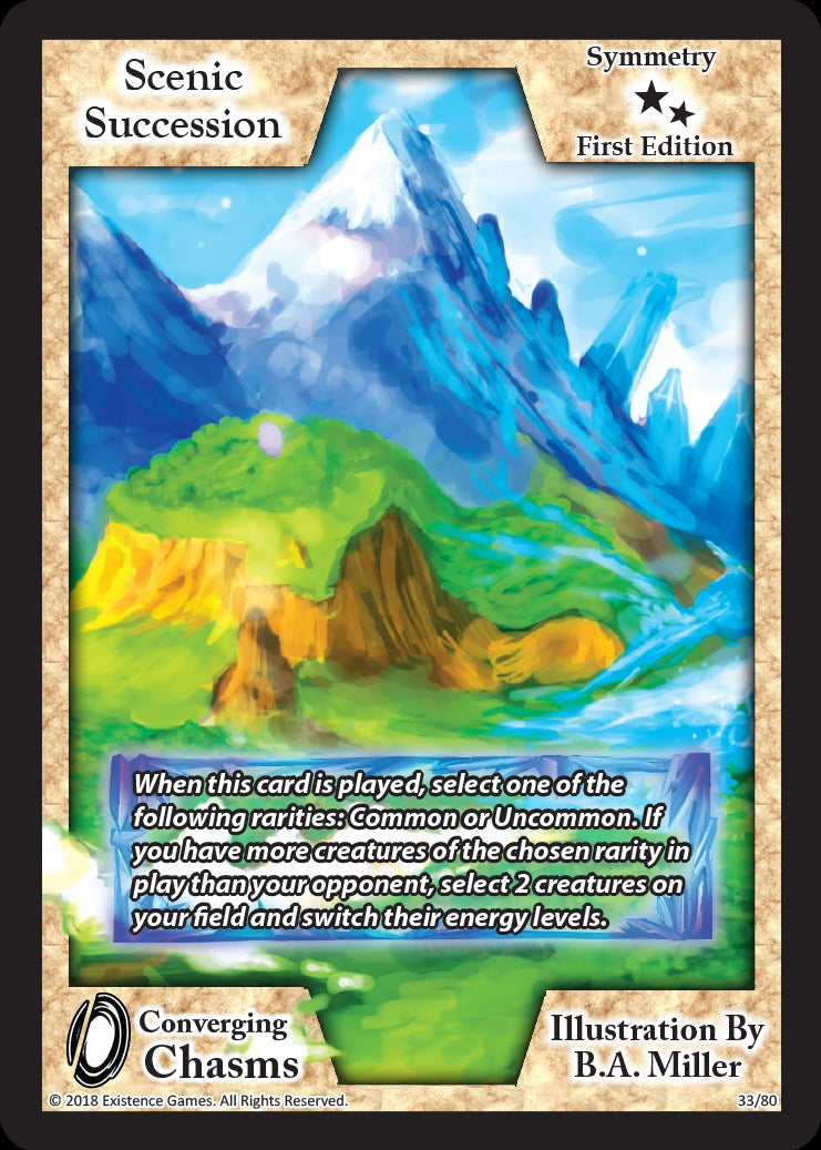 Scenic Succession (33) [ECC] - Exodus TCG Single