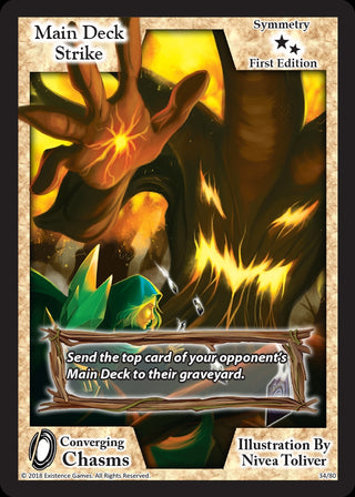 Main Deck Strike (34) [ECC] - Exodus TCG Single
