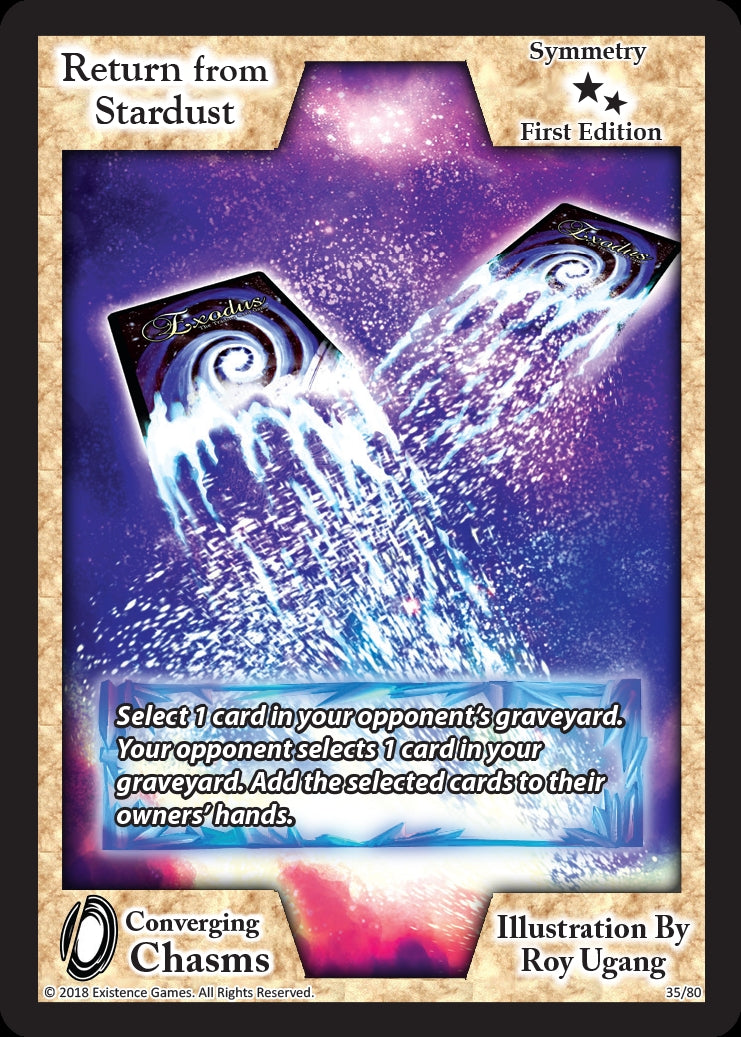 Return from Stardust (35) [ECC] - Exodus TCG Single