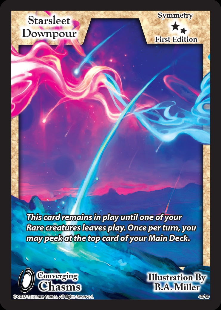 Starsleet Downpour (40) [ECC] - Exodus TCG Single
