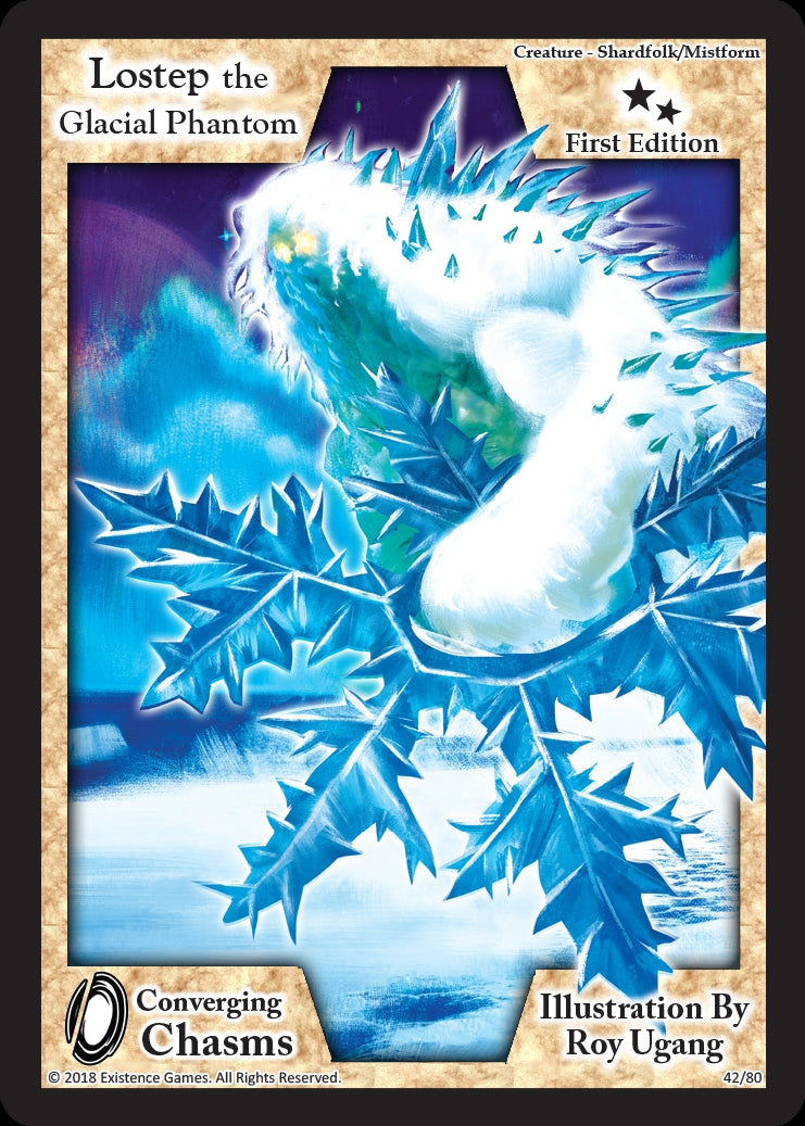 Lostep the Glacial Phantom (42) [ECC] - Exodus TCG Single