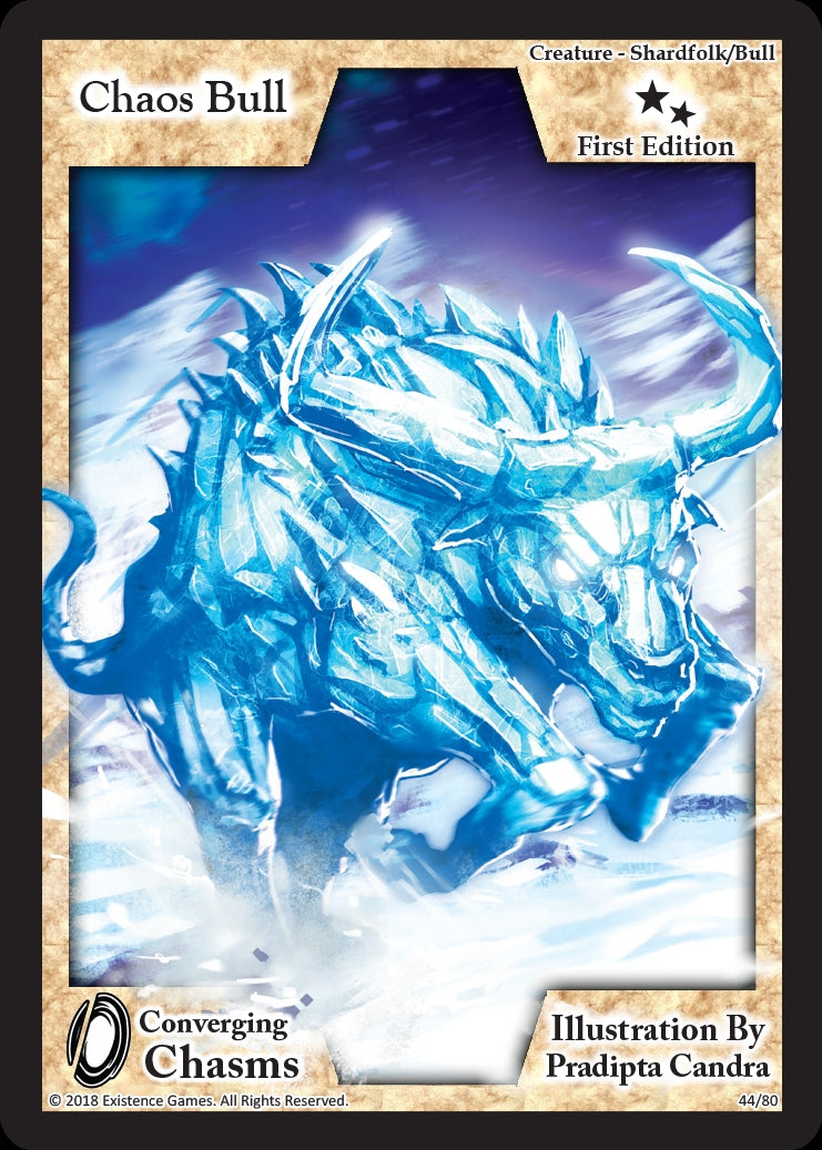 Chaos Bull (44) [ECC] - Exodus TCG Single