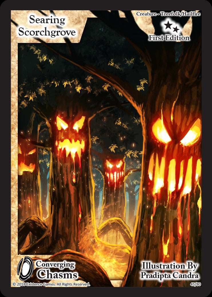 Searing Scorchgrove (45) [ECC] - Exodus TCG Single