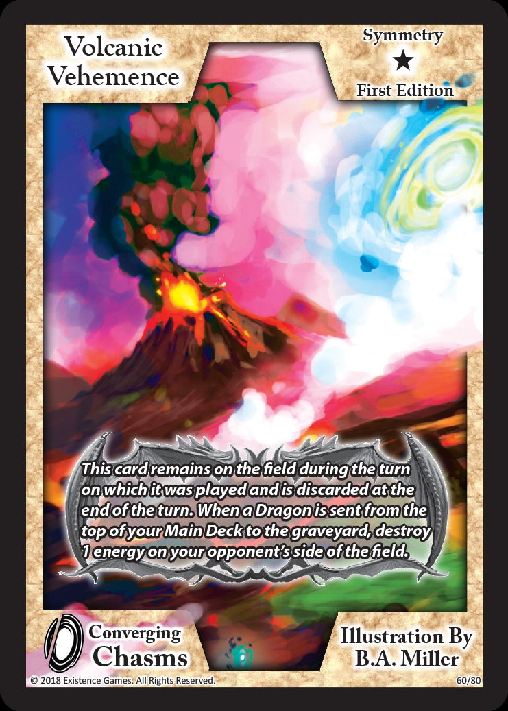 Volcanic Vehemence (60) [ECC] - Exodus TCG Single