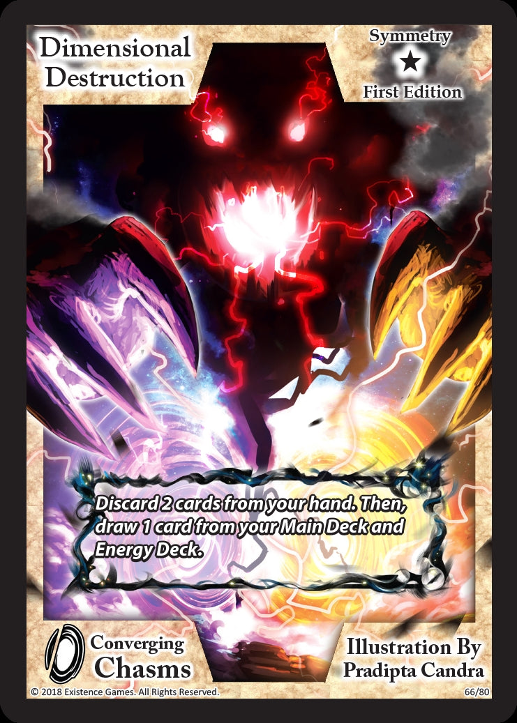 Dimensional Destruction (66) [ECC] - Exodus TCG Single