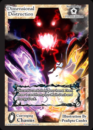 Dimensional Destruction (66) [ECC] - Exodus TCG Single