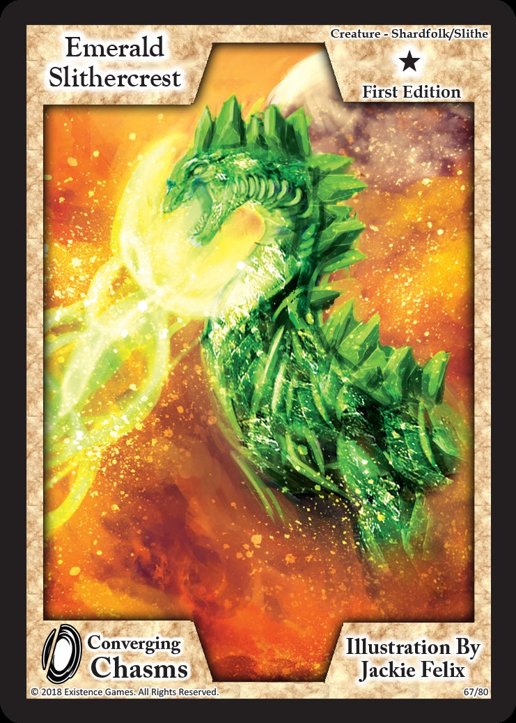 Emerald Slithercrest (67) [ECC] - Exodus TCG Single