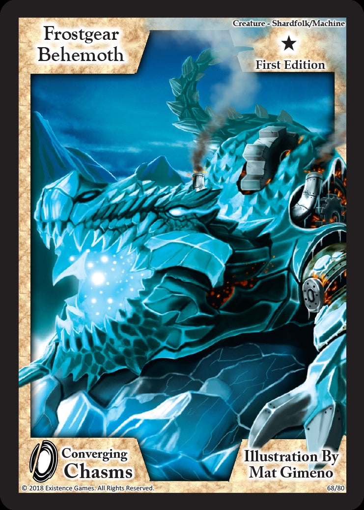 Frostgear Behemoth (68) [ECC] - Exodus TCG Single