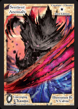 Sentient Anomaly (80) [ECC] - Exodus TCG Single