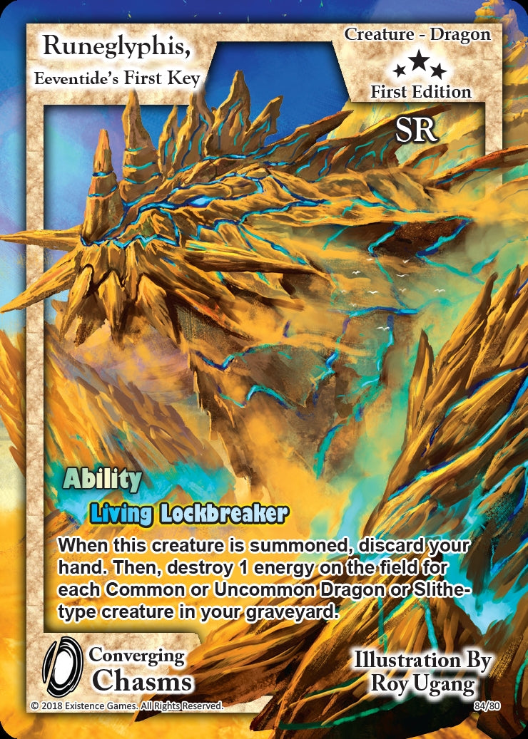 Runeglyphis Eeventide’s First Key (84) [ECC] - Exodus TCG Single
