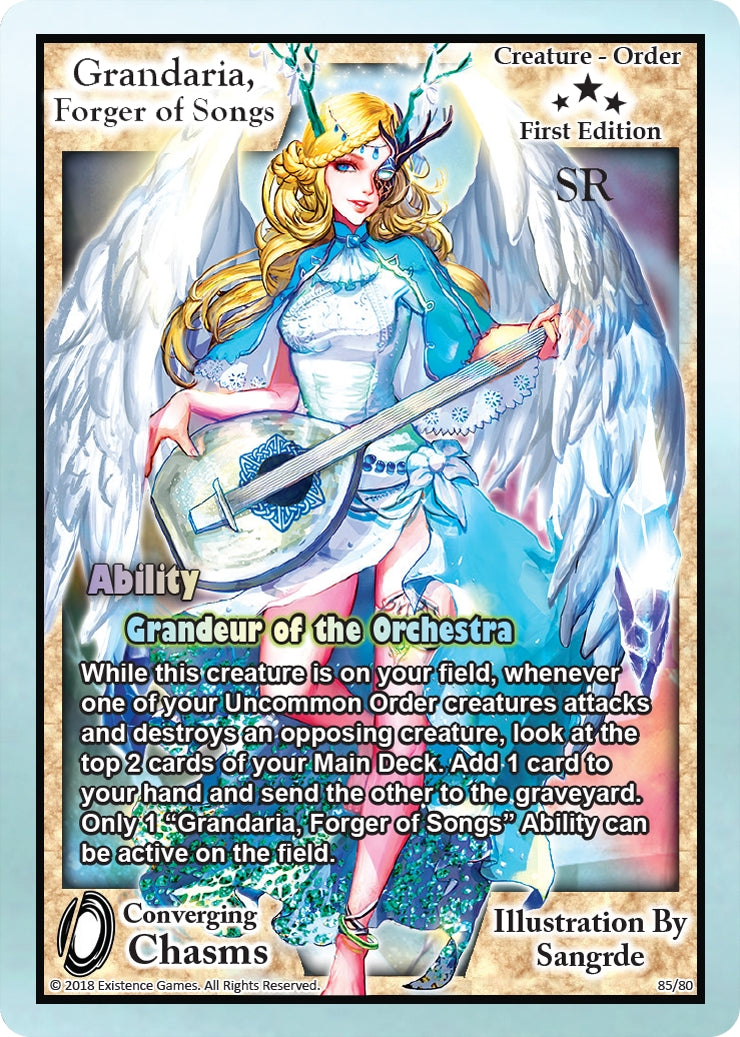 Grandaria Forger of Songs (85) [ECC] - Exodus TCG Single