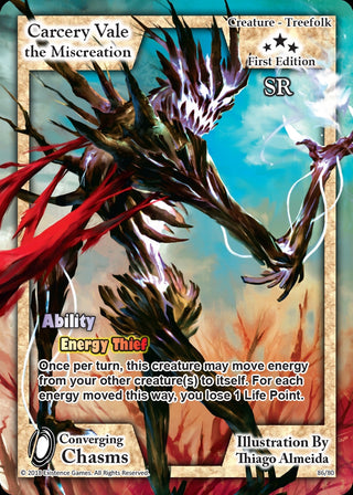 Carcery Vale the Miscreation (86) [ECC] - Exodus TCG Single