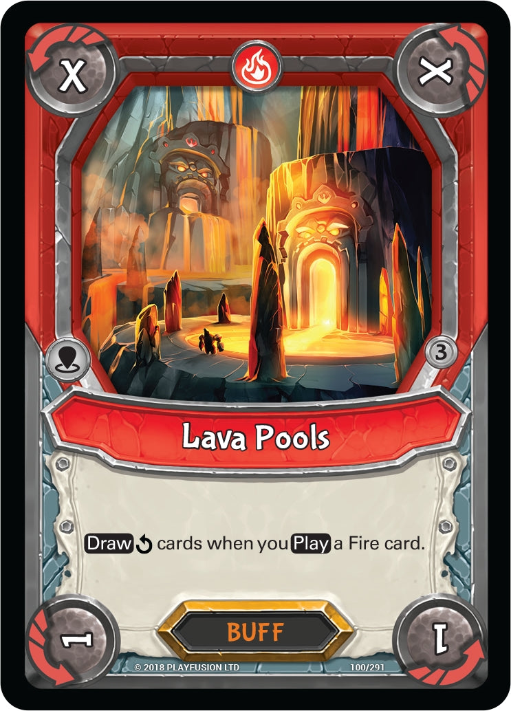 Lava Pools (Claimed) (100) [KIN] - Lightseekers TCG Single