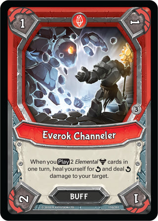 Everok Channeler (Claimed) (110) [KIN] - Lightseekers TCG Single