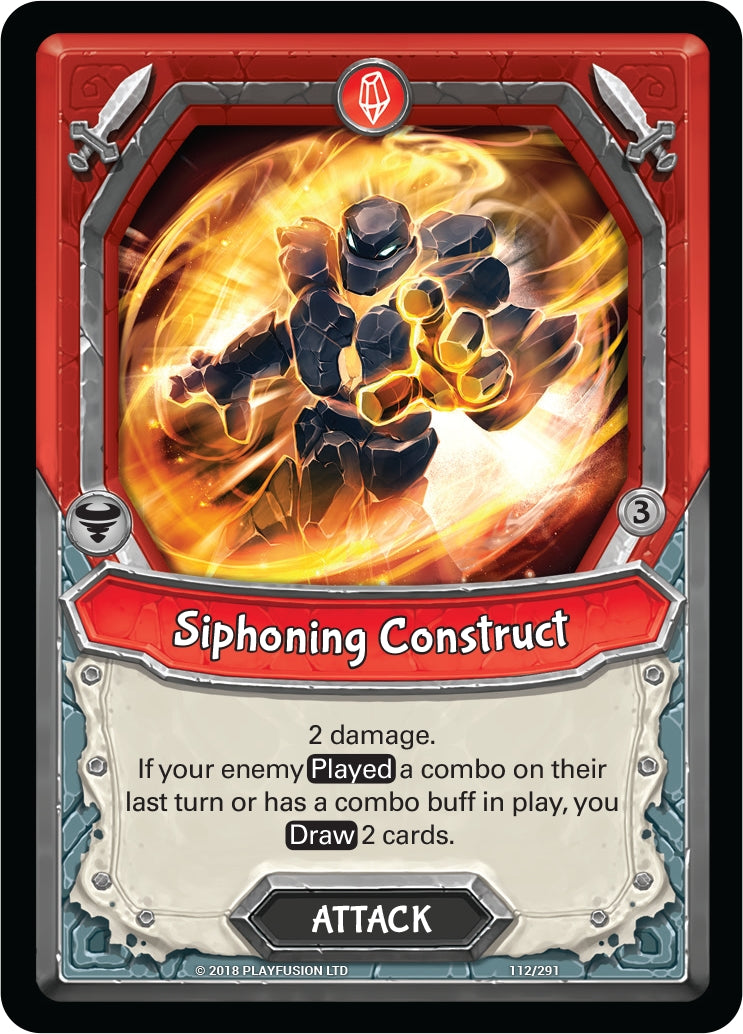 Siphoning Construct (Unclaimed) (112) [KIN] - Lightseekers TCG Single