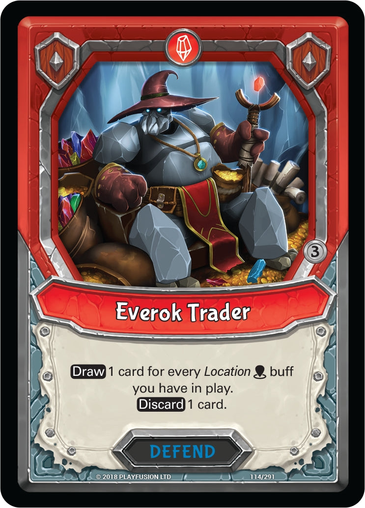 Everok Trader (Claimed) (114) [KIN] - Lightseekers TCG Single