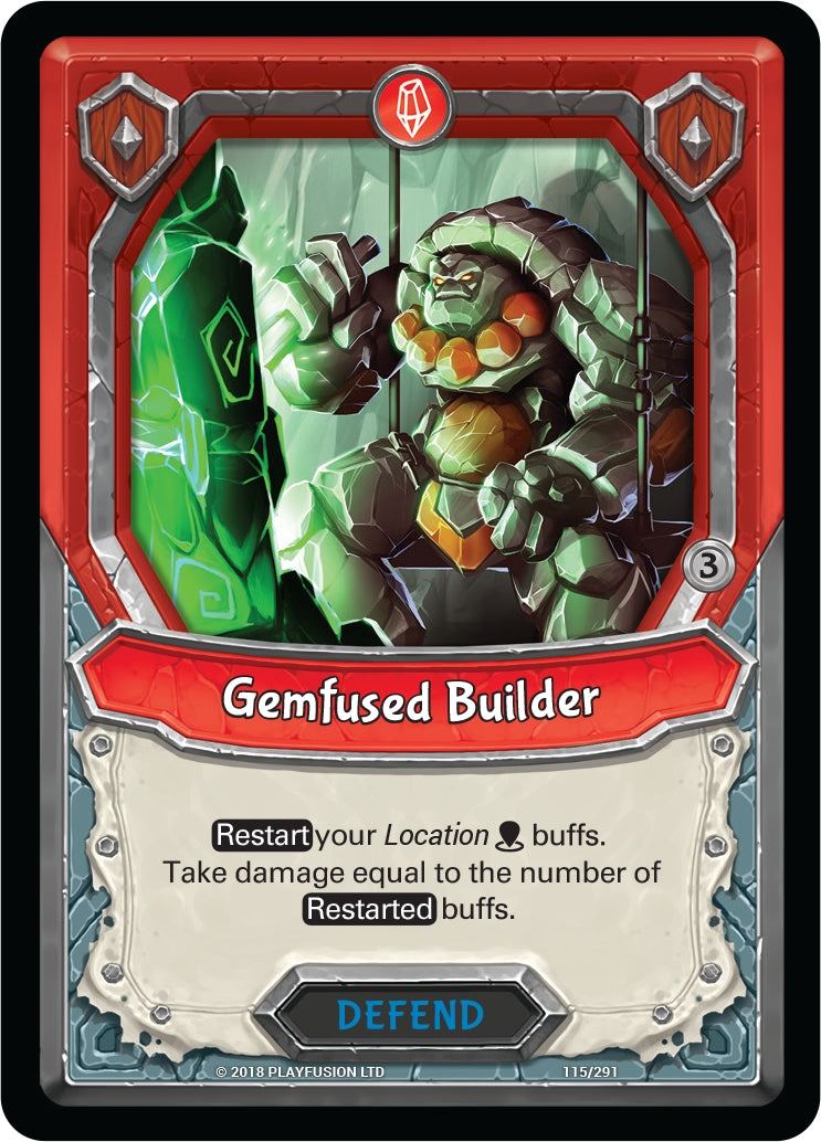 Gemfused Builder (Unclaimed) (115) [KIN] - Lightseekers TCG Single