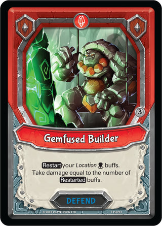 Gemfused Builder (Unclaimed) (115) [KIN] - Lightseekers TCG Single