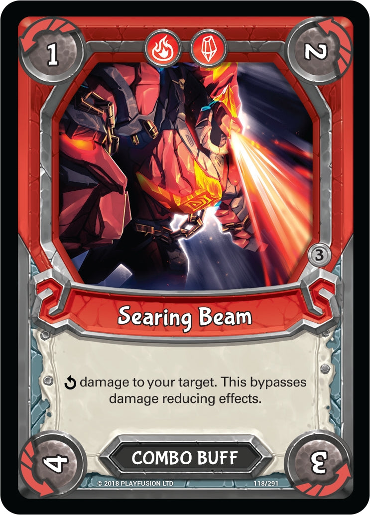Searing Beam (Claimed) (118) [KIN] - Lightseekers TCG Single