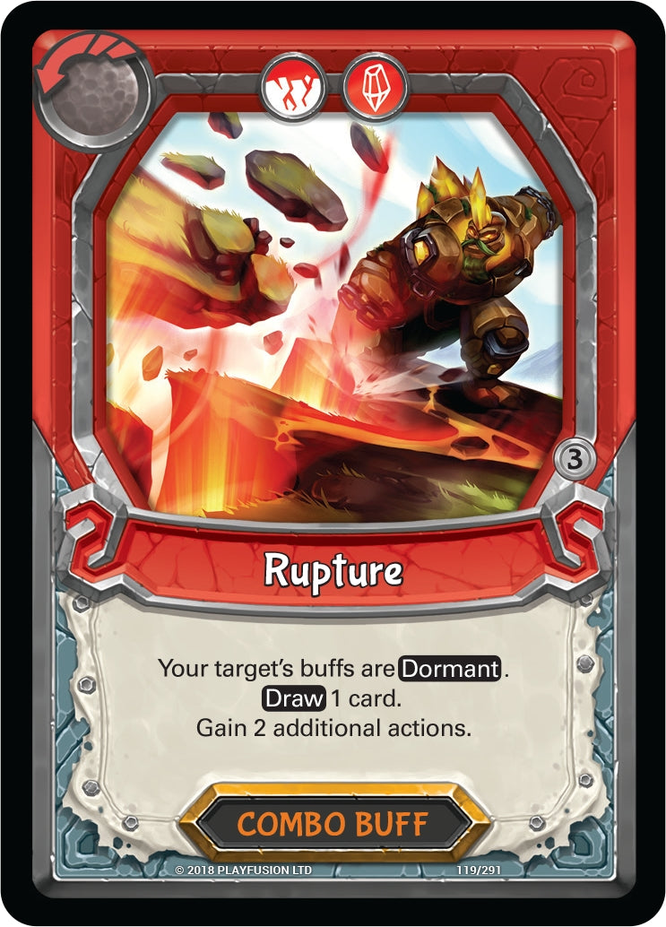 Rupture (Unclaimed) (119) [KIN] - Lightseekers TCG Single