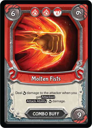 Molten Fists (Unclaimed) (120) [KIN] - Lightseekers TCG Single