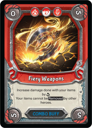 Fiery Weapons (Unclaimed) (122) [KIN] - Lightseekers TCG Single