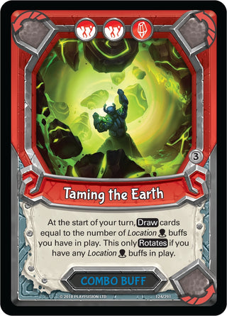 Taming the Earth (Unclaimed) (124) [KIN] - Lightseekers TCG Single